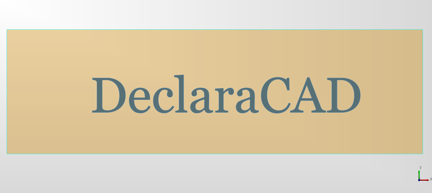 DeclaraCAD text