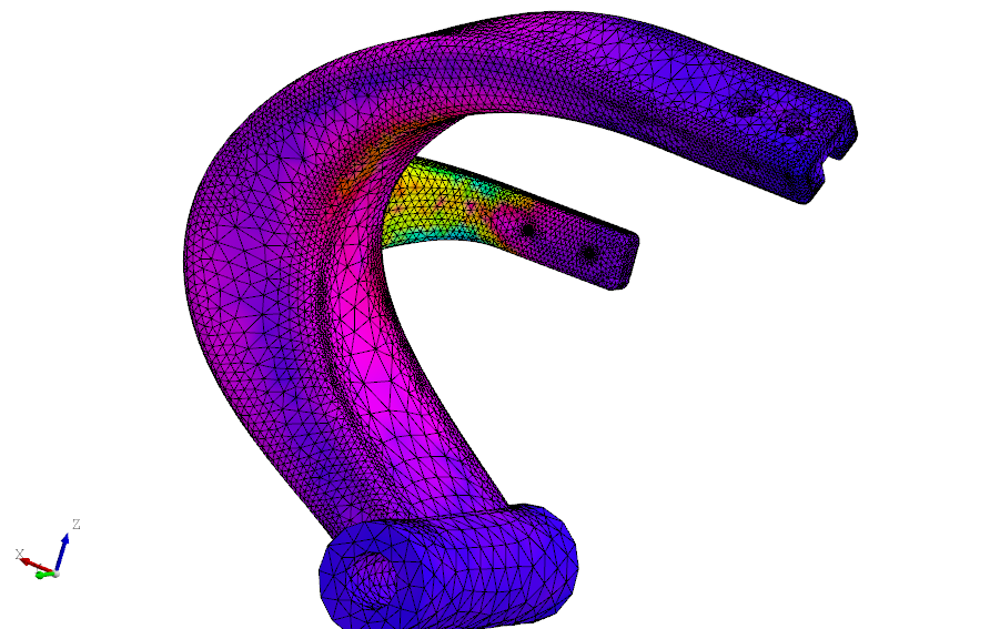 Complex mesh FEA